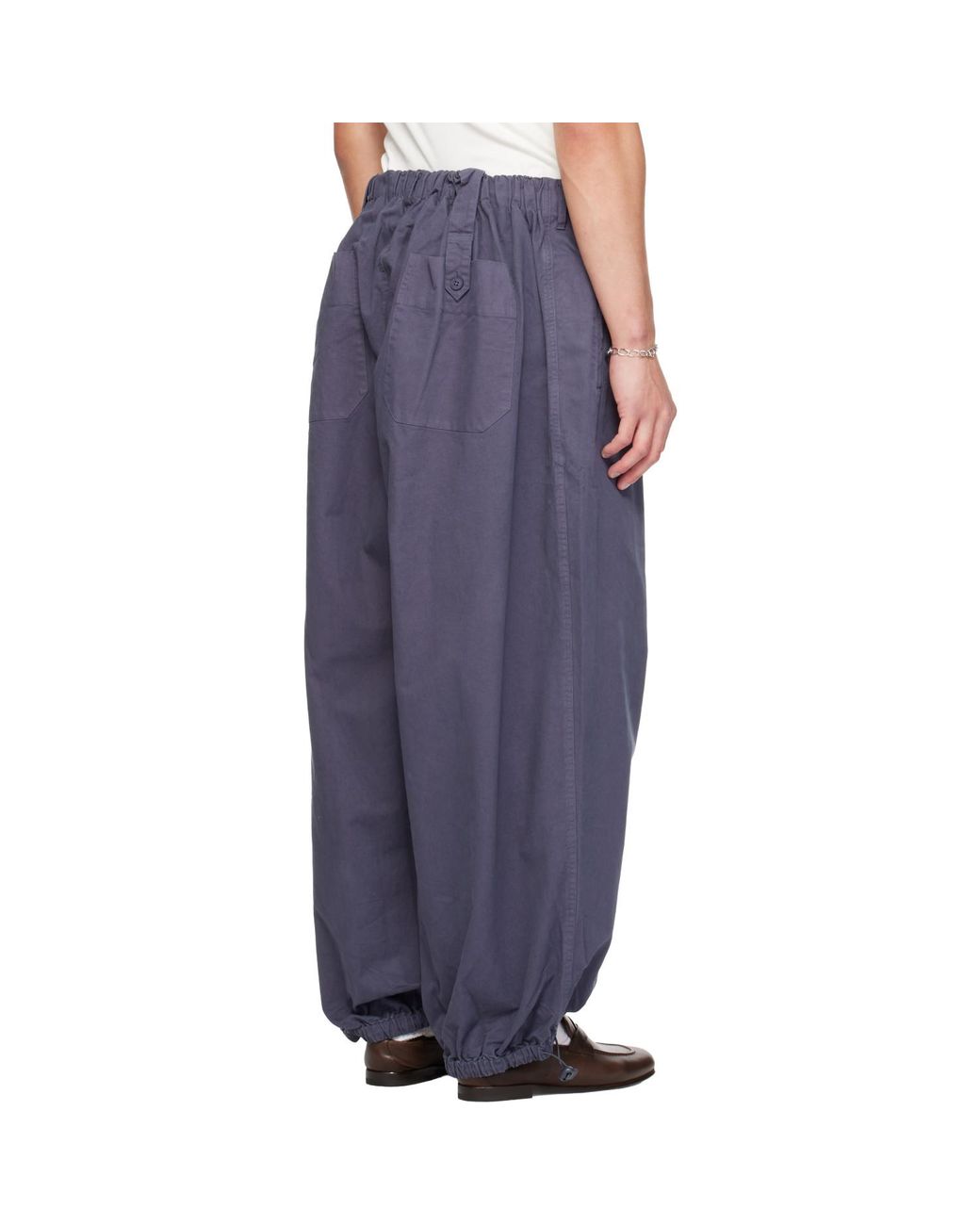 Entire studios Gray Profile Trousers for men