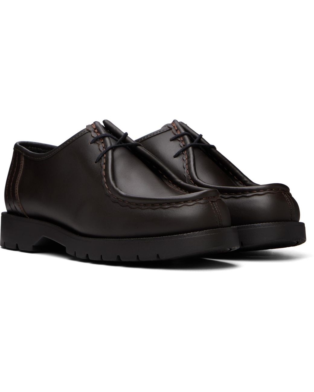 Kleman Black Padror Derbys for men
