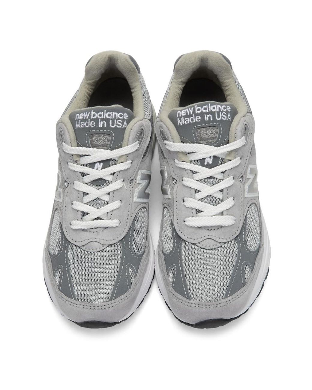 New Balance Suede Grey 993 Sneakers in Grey | Lyst Australia