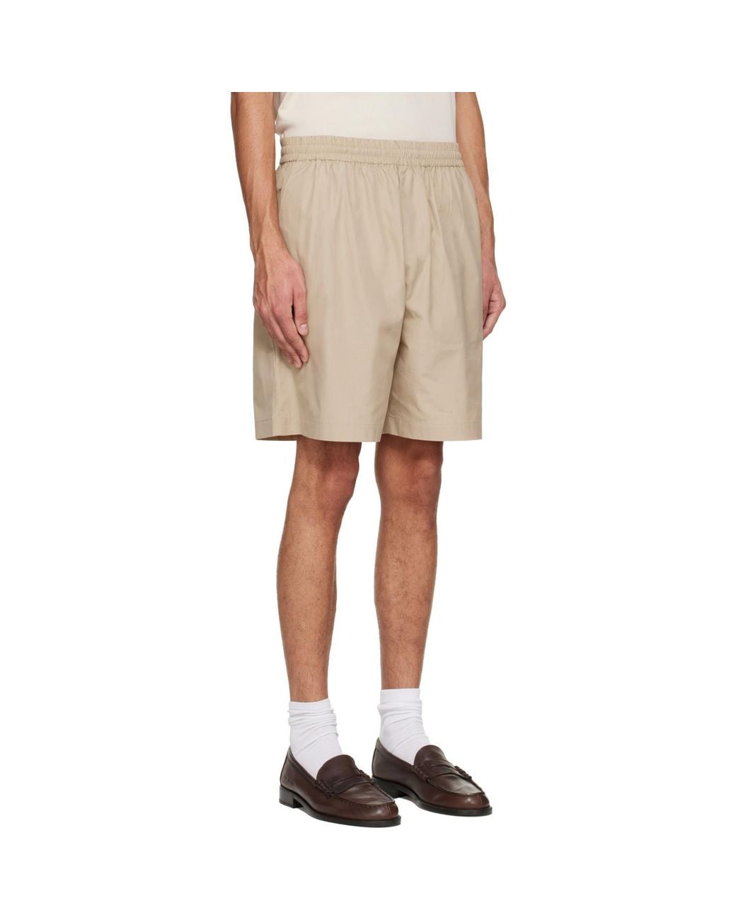 A.P.C. Natural Organic Cotton Shorts for men