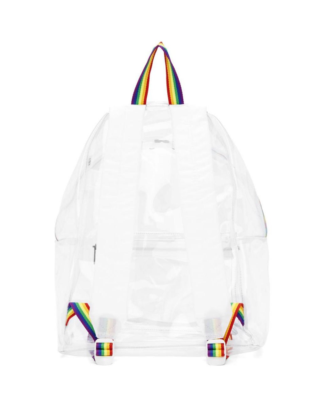 Eastpak Transparent Limited Edition Ilga World Pride Edition Pakr Backpack  in White for Men | Lyst