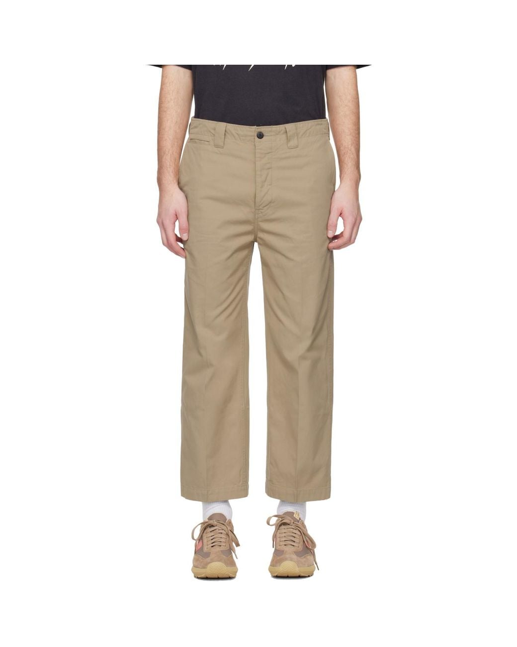 Visvim Natural Leaguers Chino Trousers for men