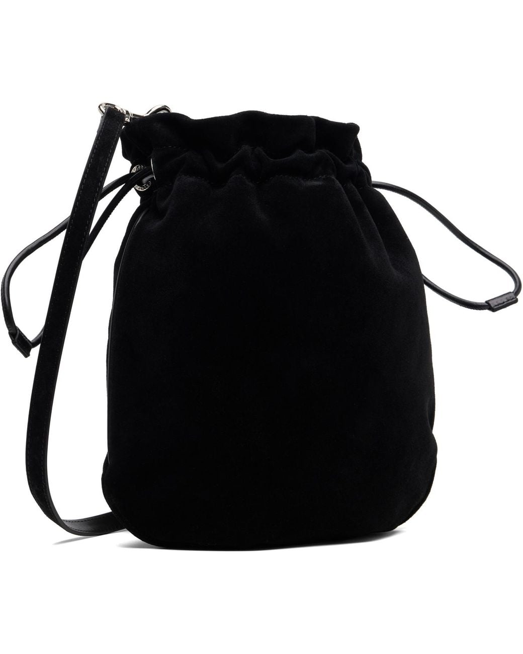 Vivienne Westwood Black Drawstring Pouch Bag