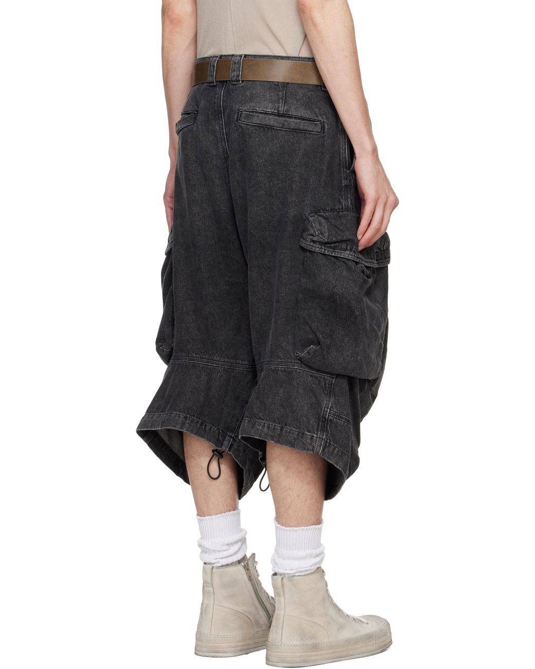 パンツ DIESEL D-Arne-Short-S メンズ デニムパンツ 1980 D-EEPER（デニムパンツ）｜DIESEL
