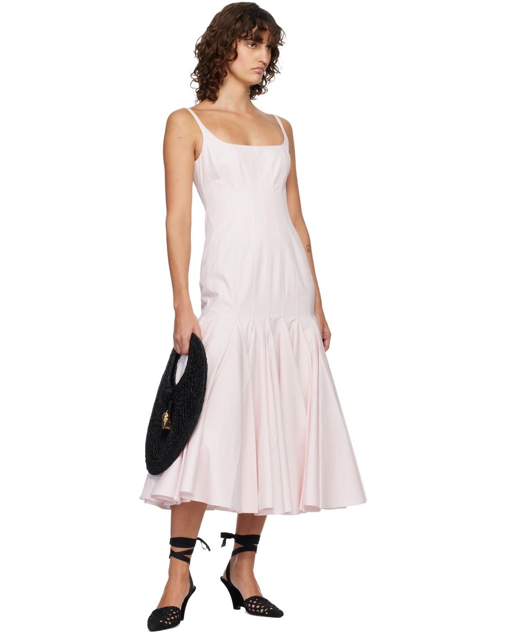 Jacquemus ブラック 'The Spiaggia Small Round' トートバッグ Black