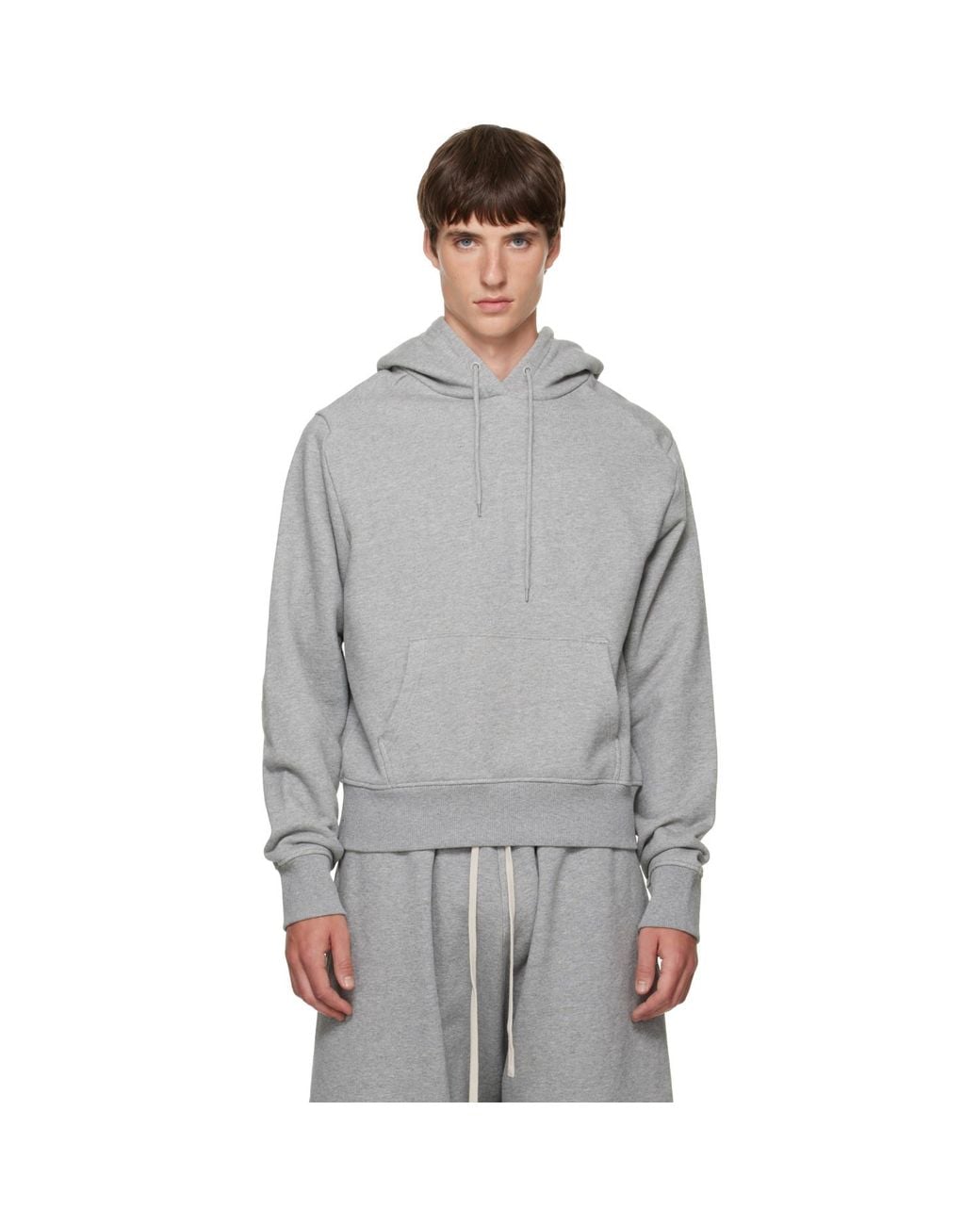 Entire studios Gray Standard Hoodie for men