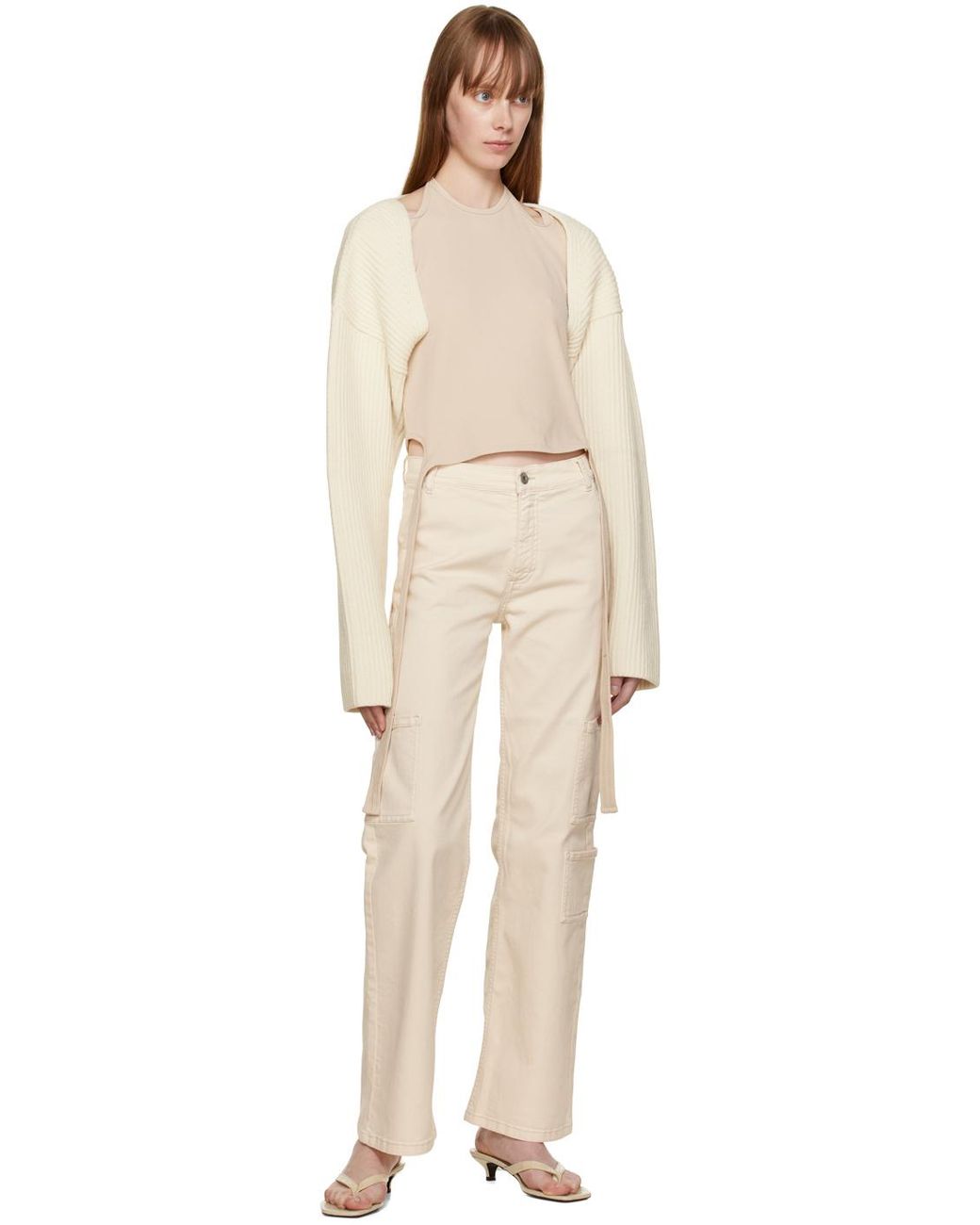 Halfboy Natural Off- Worker Trousers