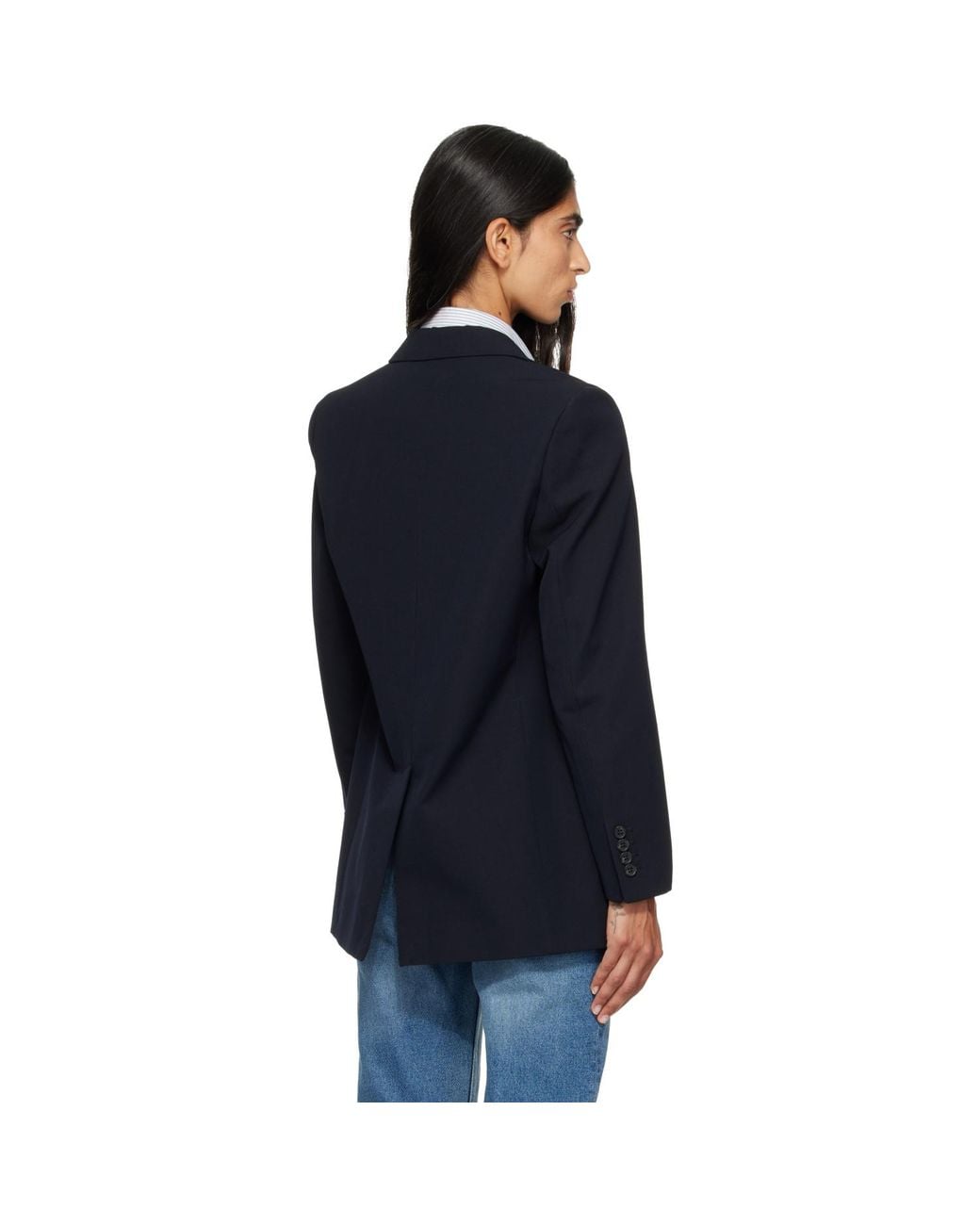 A.P.C. Blue Annie Blazer