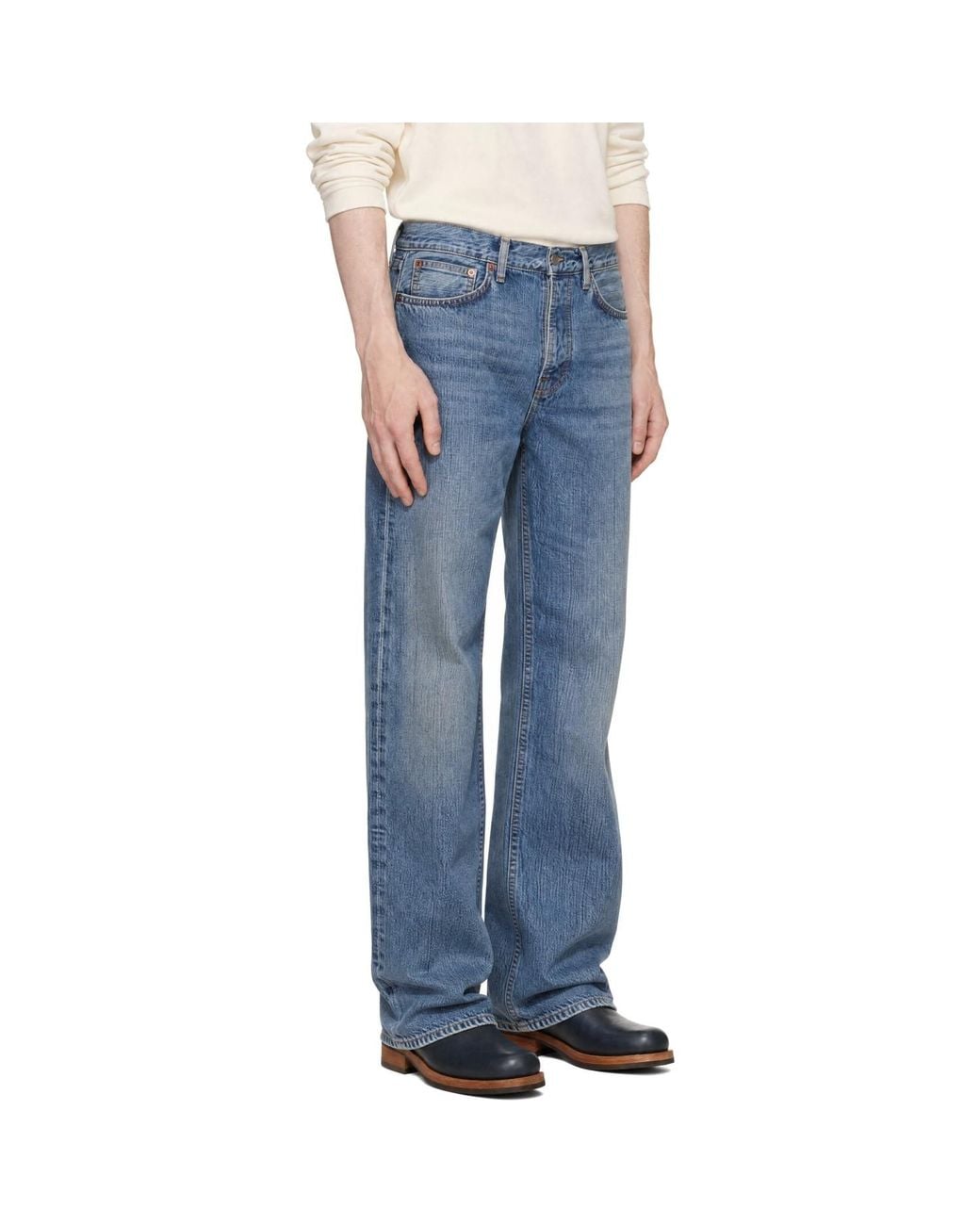 Nudie Jeans Blue Tuff Tony Jeans for men