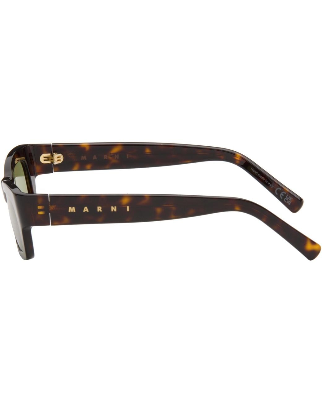 Marni Brown Haicli Sunglasses for men