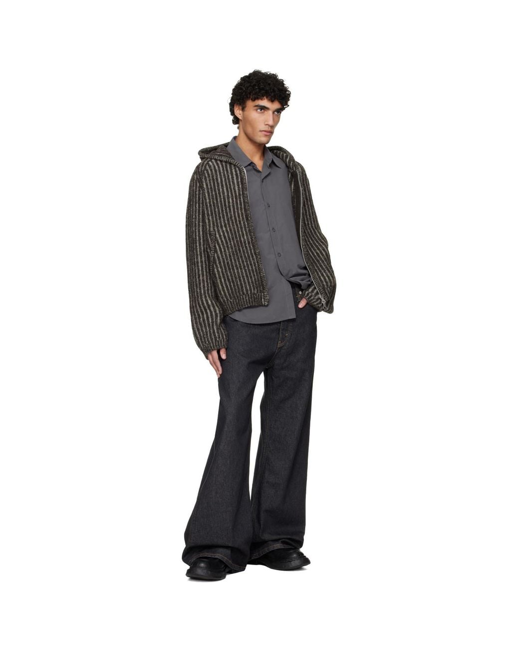 Hope Black Skid Jeans for men