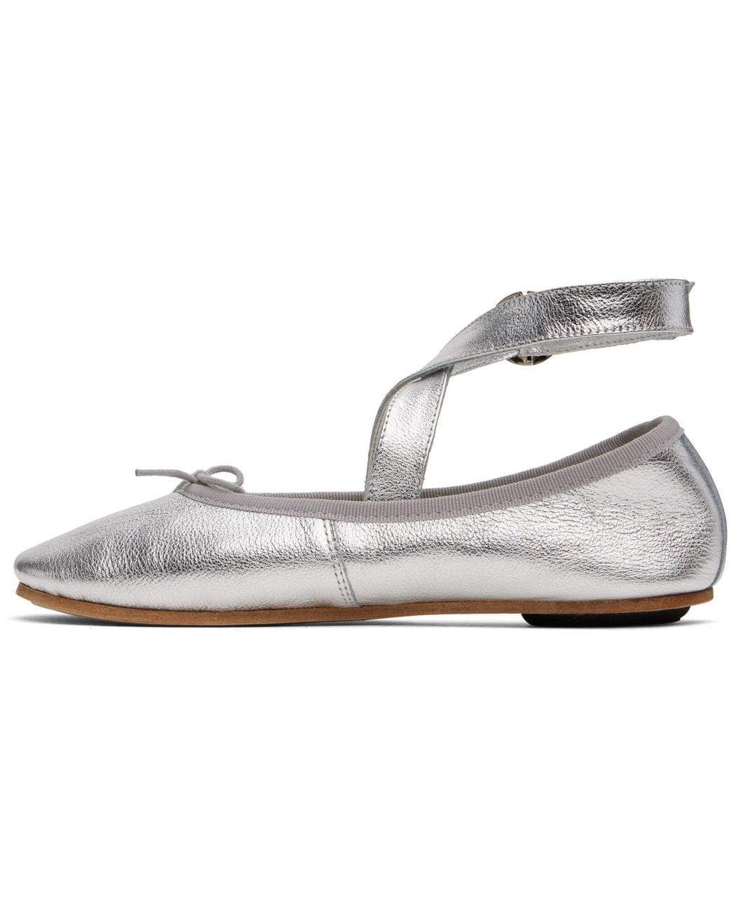 Repetto Black Sophia Belt Ballerina Flats