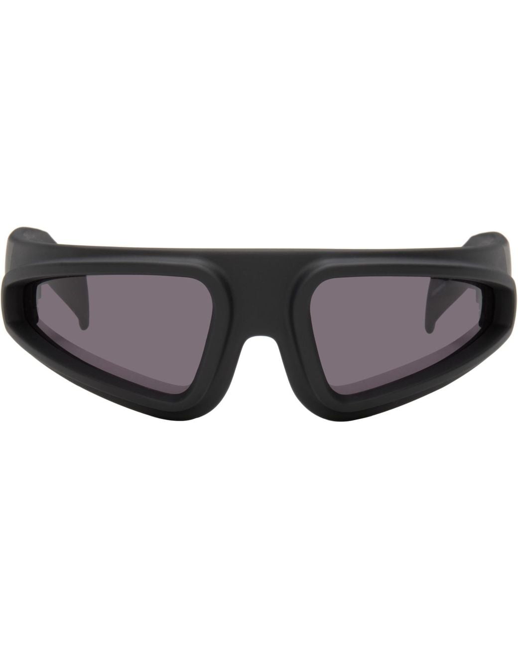 Rick Owens Black Temple Ryder Sunglasses