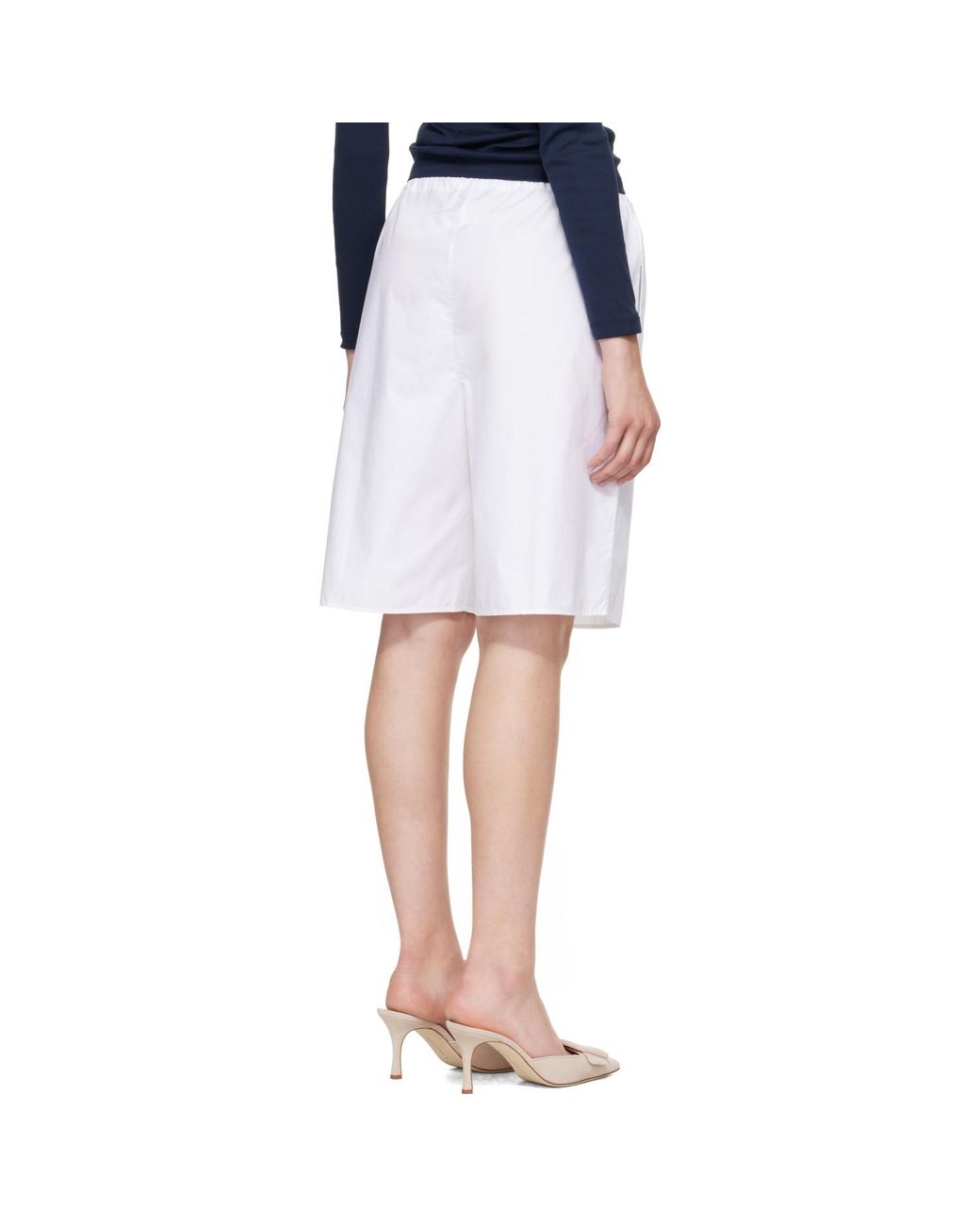 Flore Flore Blue Josephine Bermuda Shorts