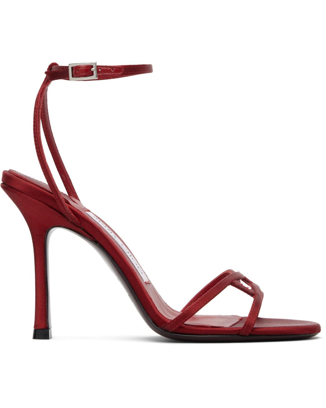 Jimmy Choo Red 1998 Leo 100 Heeled Sandals
