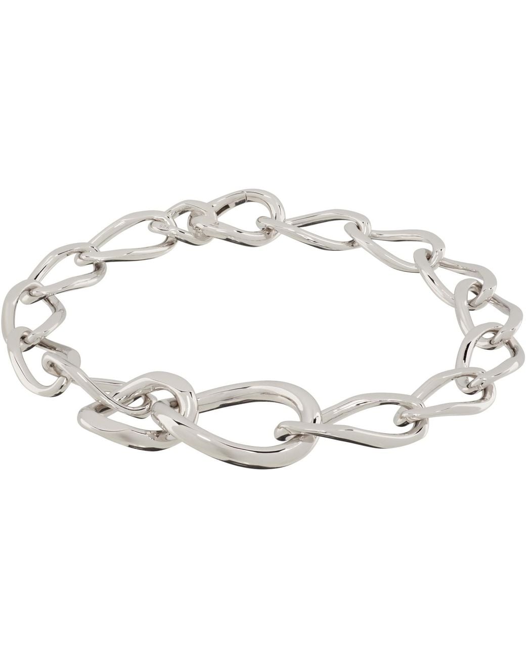 Tom Wood Metallic River Bracelet for men