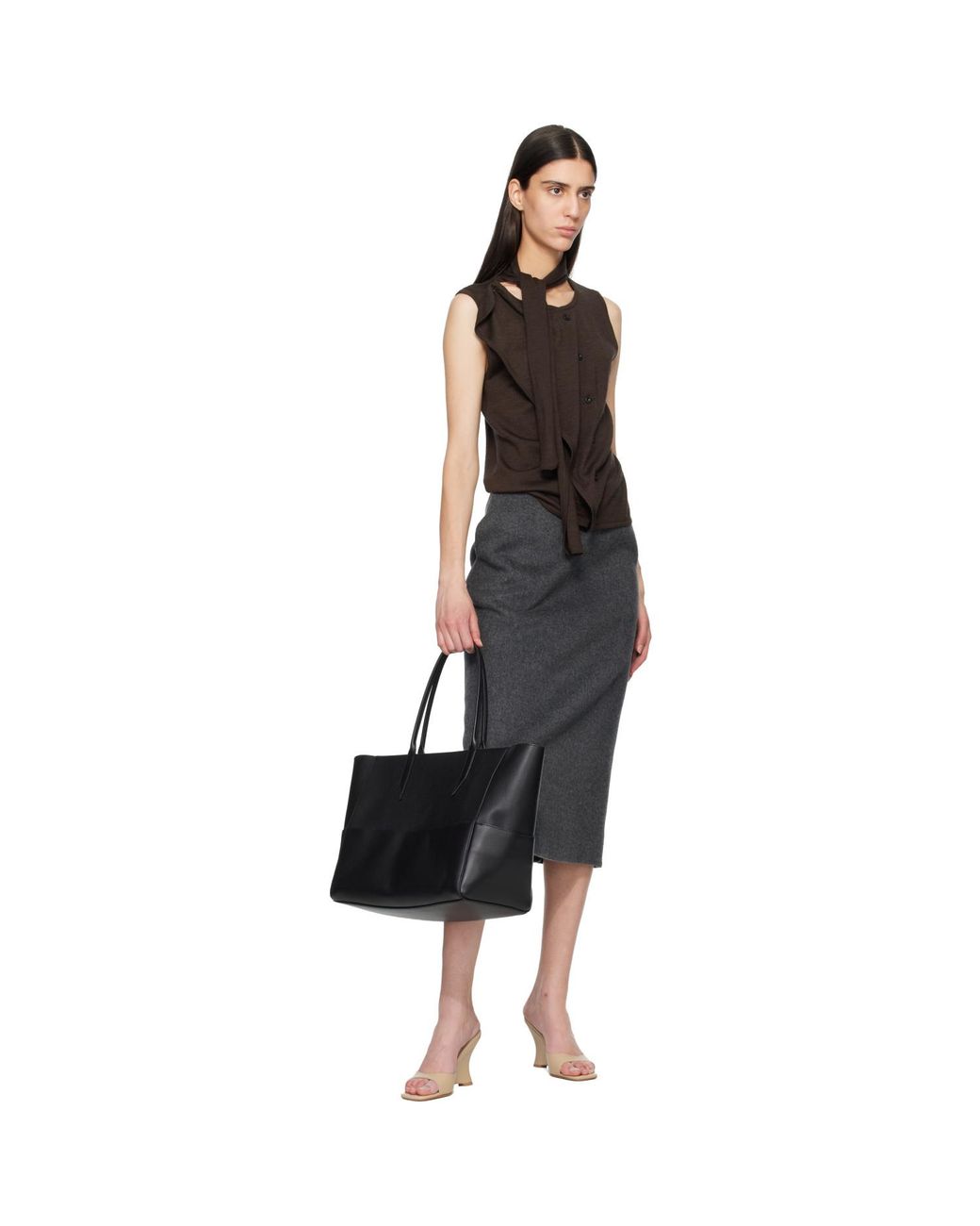 Metier Black Incognito Small Tote