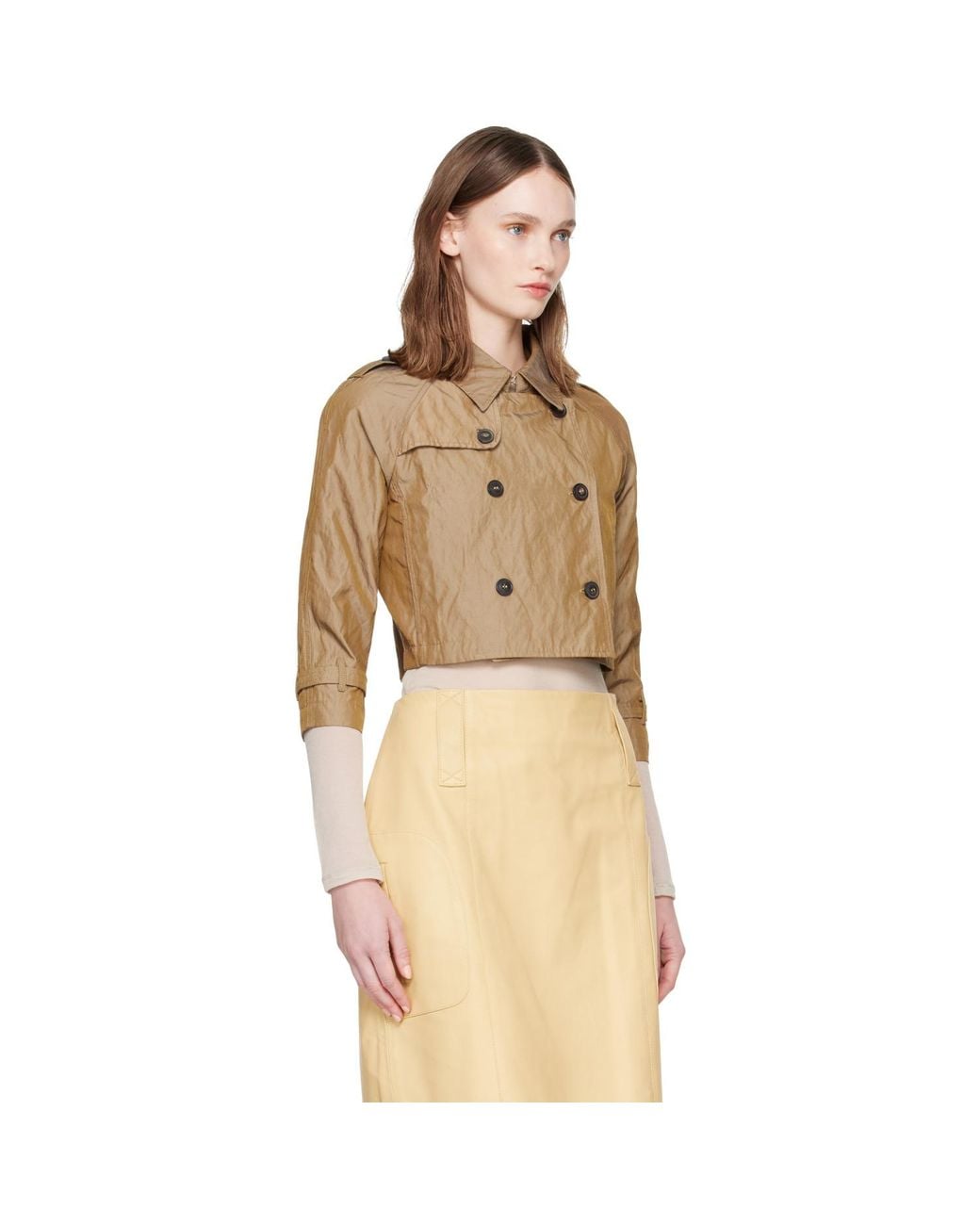 Paloma Wool Natural Khaki Costelo Trench Coat