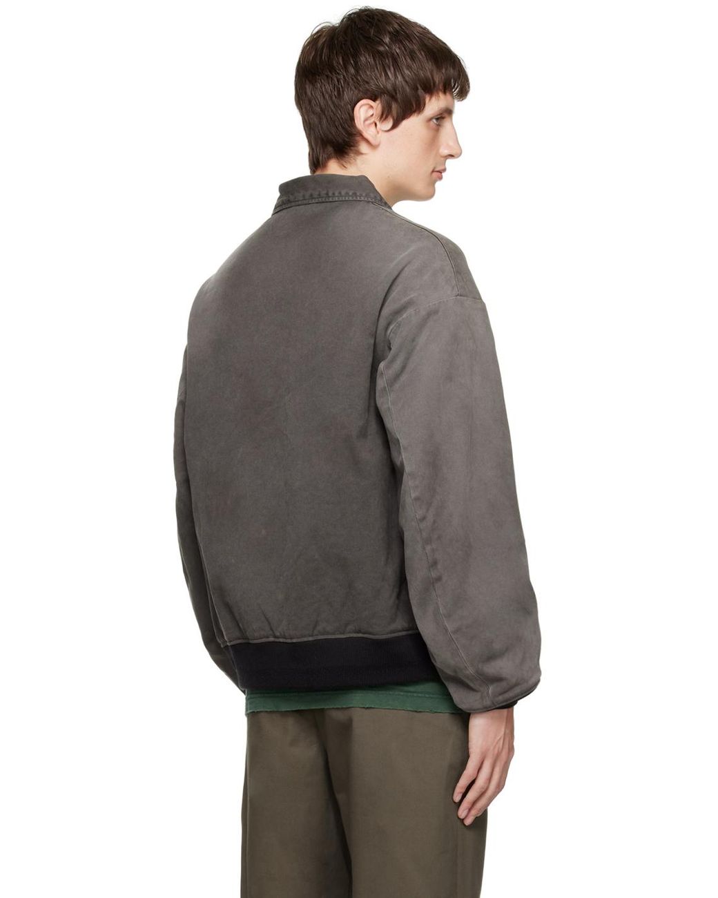 Visvim Gray Byron Drivers Jacket in Black for Men | Lyst UK Visvim Gray Byron Drivers Jacket in Black for Men | Lyst UK