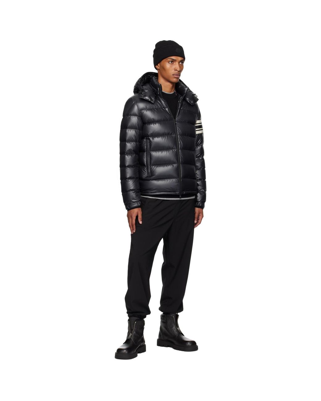 Moncler Black Landre Down Jacket for men