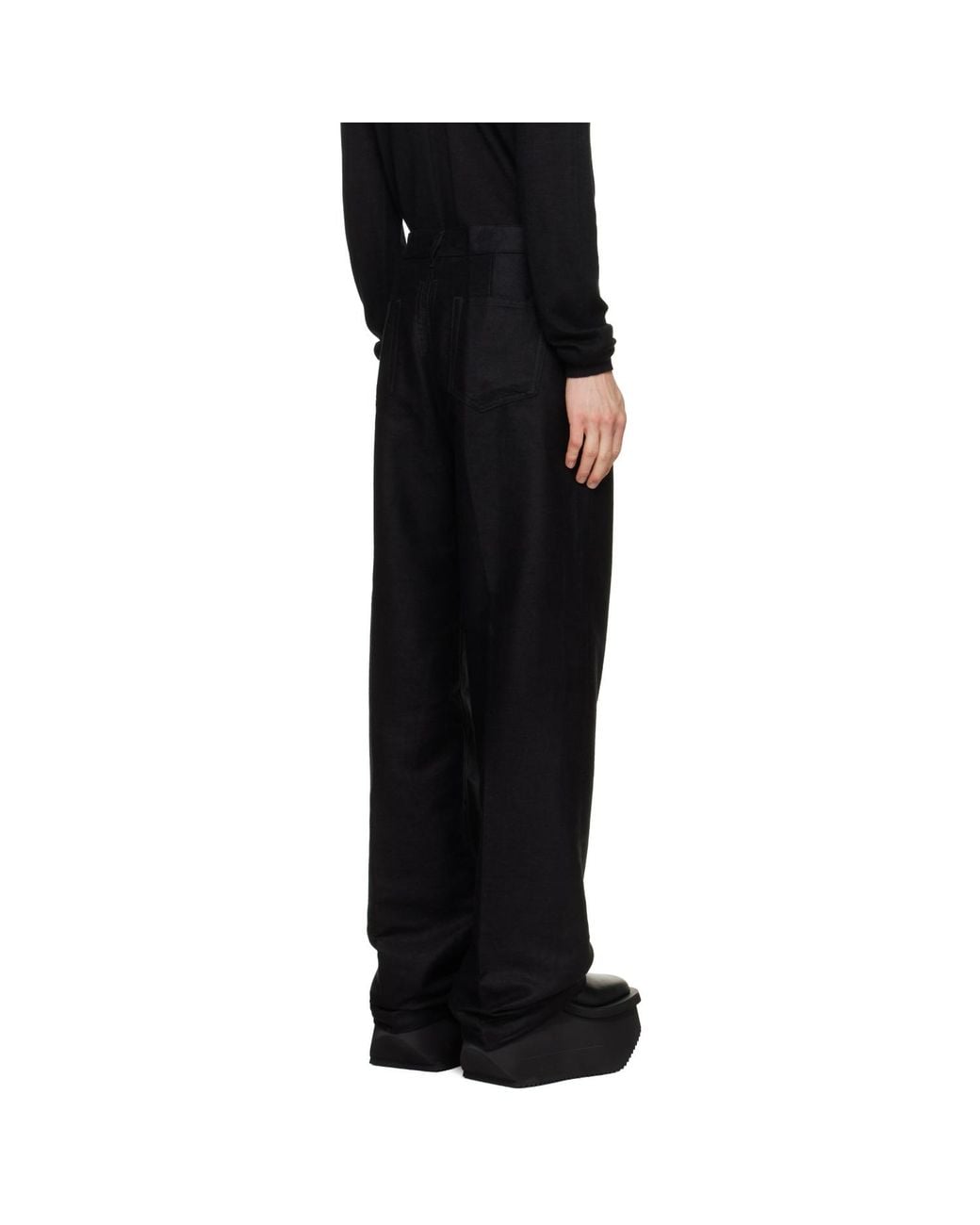 Rick Owens Black Tower Geth Jeans for men