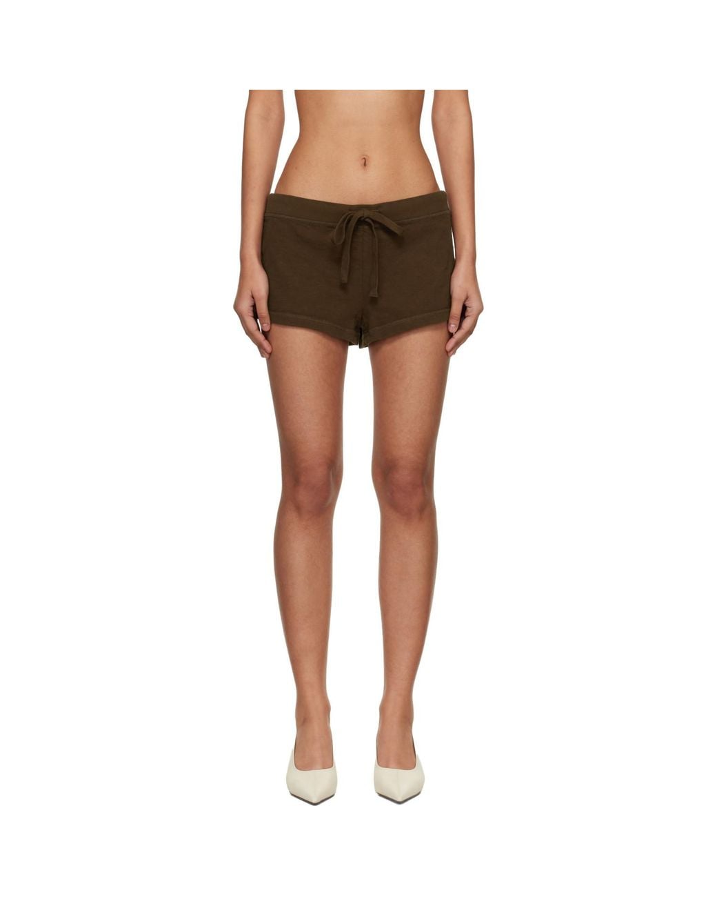 Entire studios Black Lightweight Micro Shorts