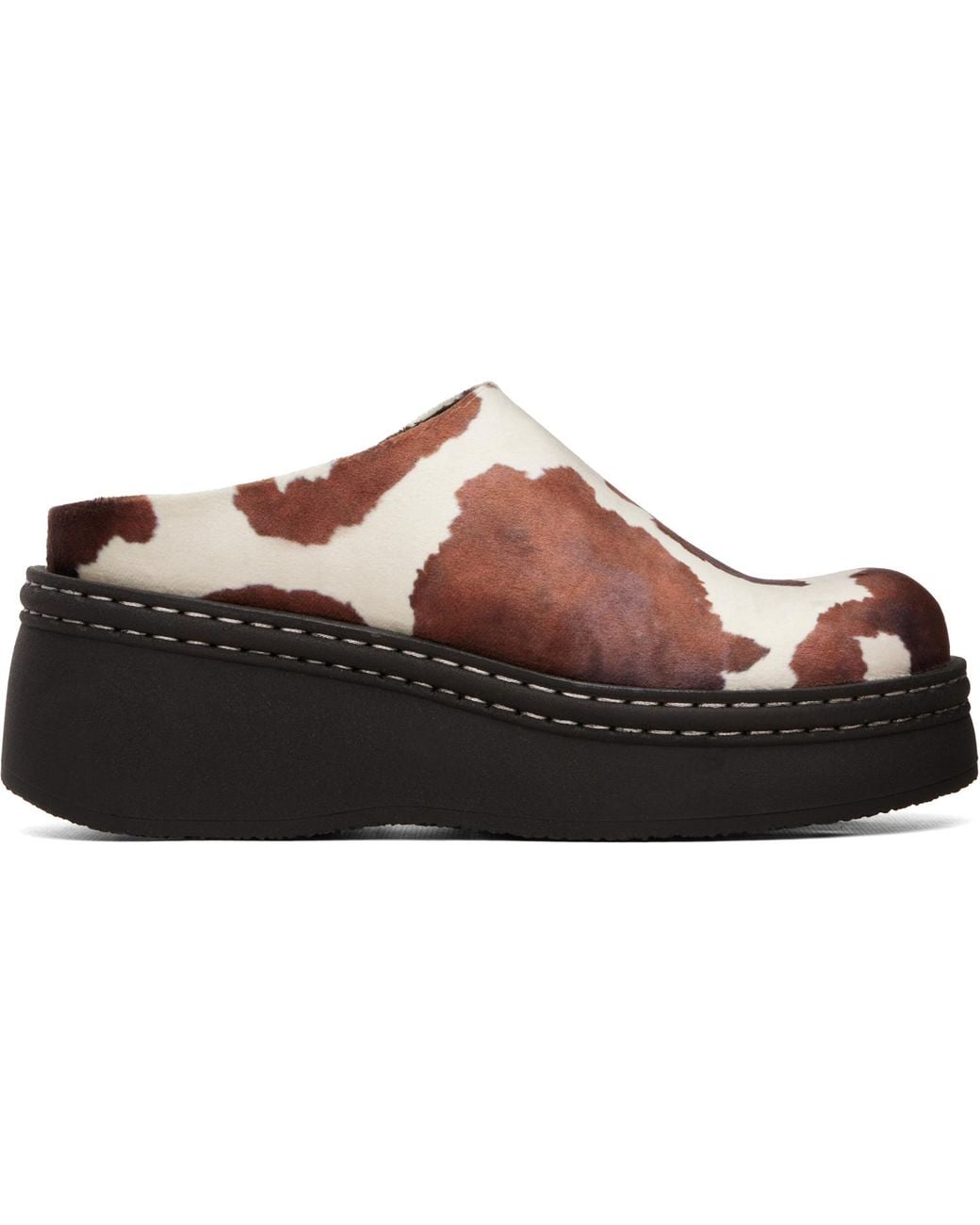 Miista Brown Kristi Mule Flats