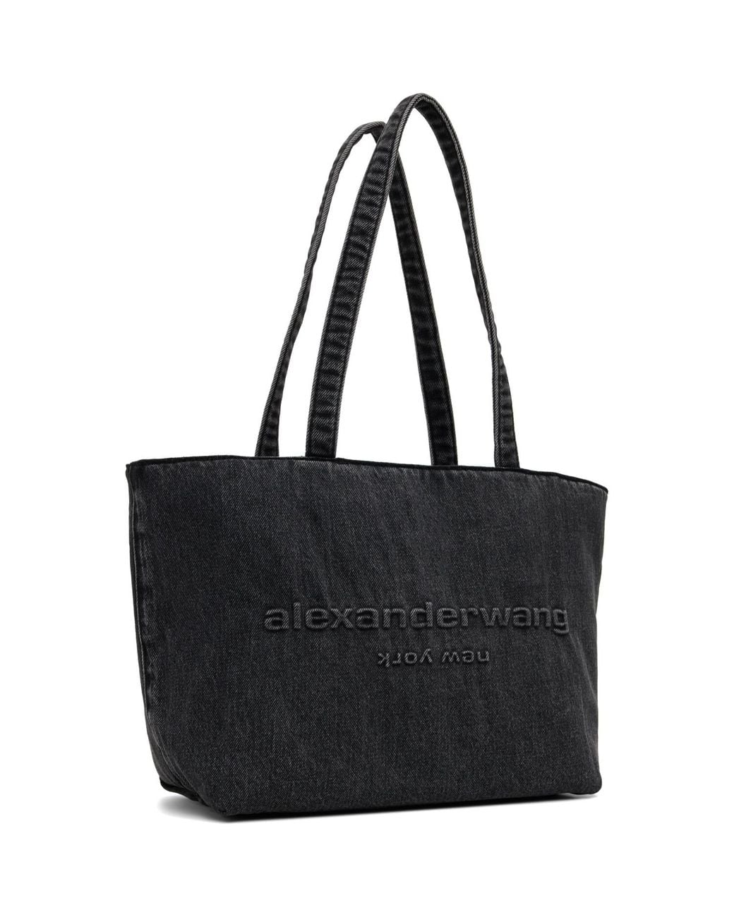 Alexander Wang Black Punch Medium Tote for men