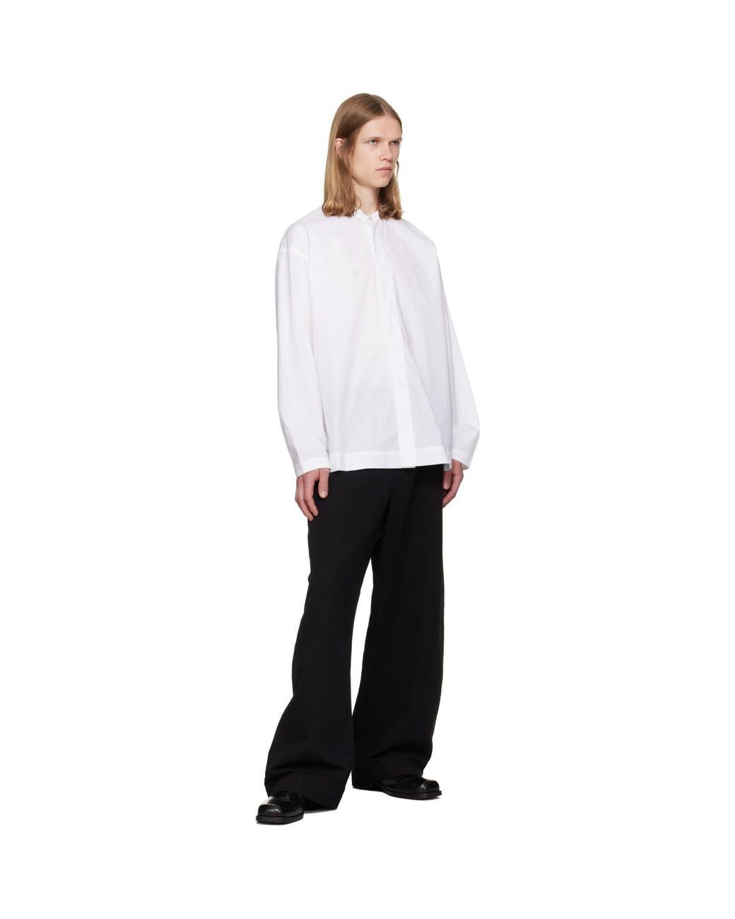 Studio Nicholson White Karst Shirt for men