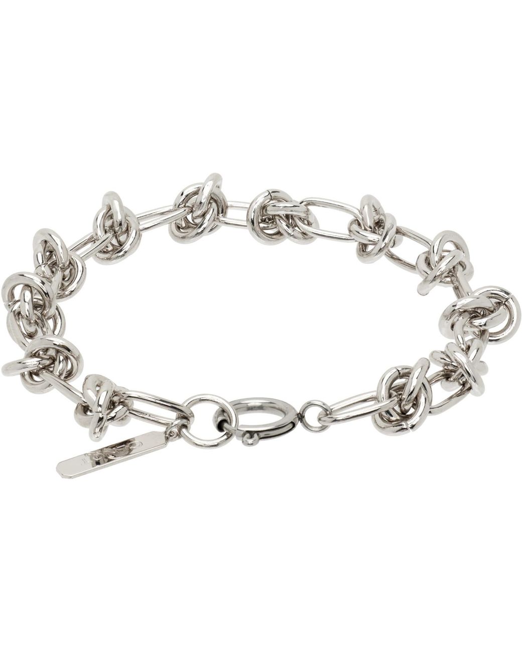 Justine Clenquet Metallic Daria Bracelet for men