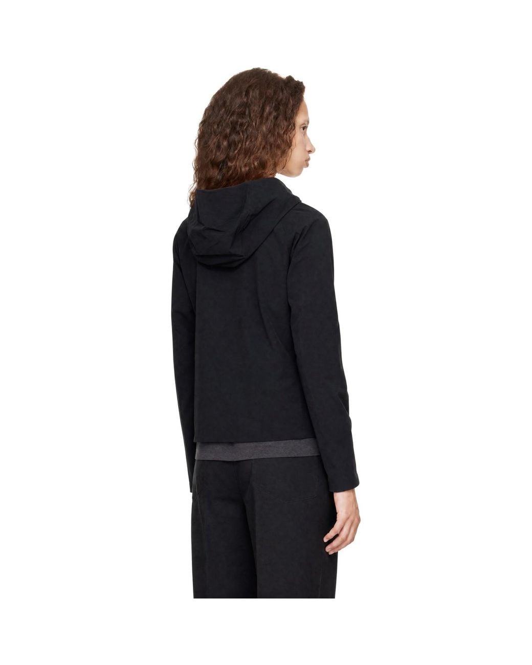 Veilance Black Focal Hoody Jacket