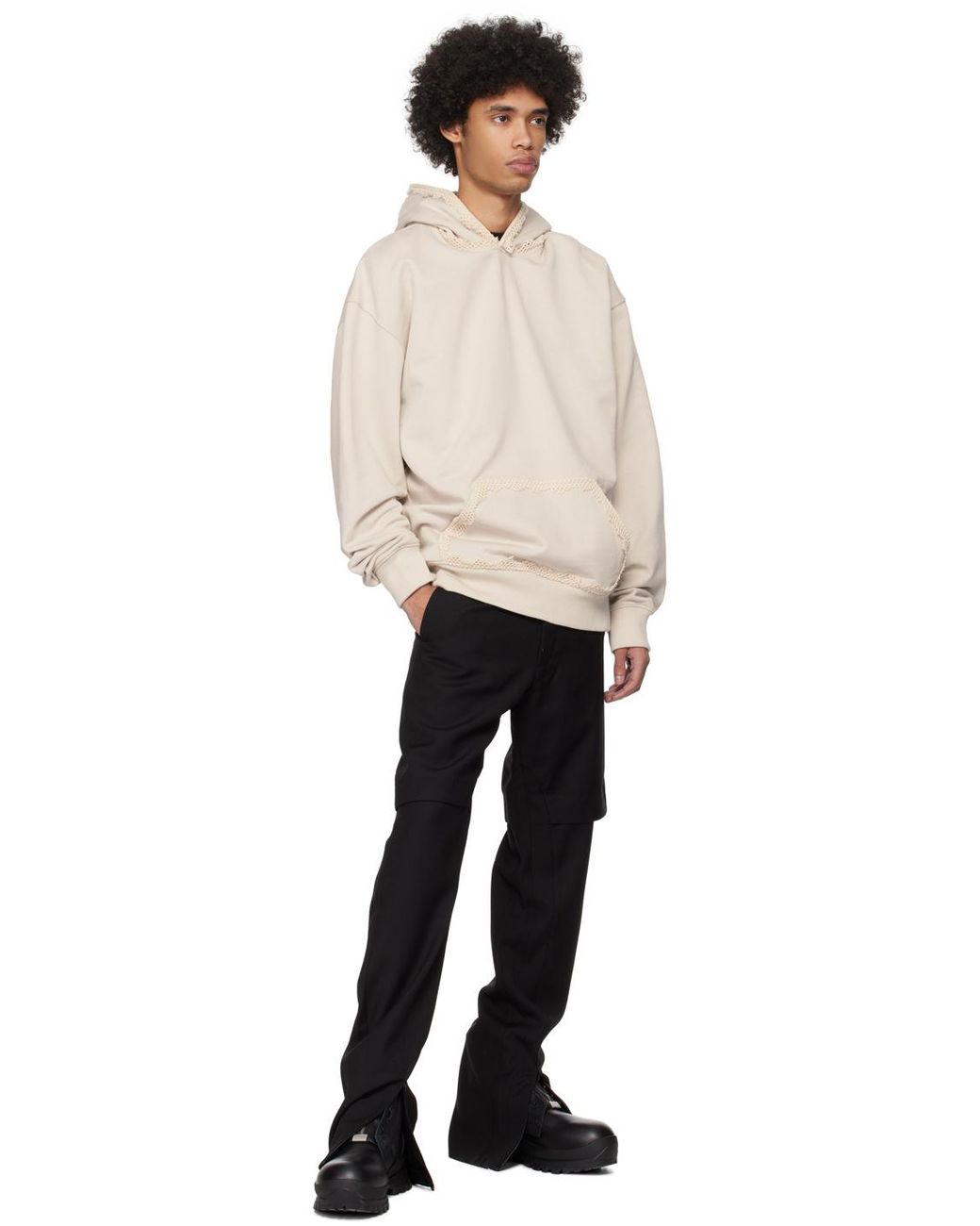 【関税込み】HELIOT EMIL トープ Phylum フーディ メンズ HELIOT EMIL トープ Spherical フーディ ナチュラル | Lyst