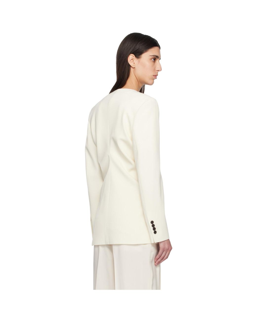 Totême Natural Off Slouch Blazer