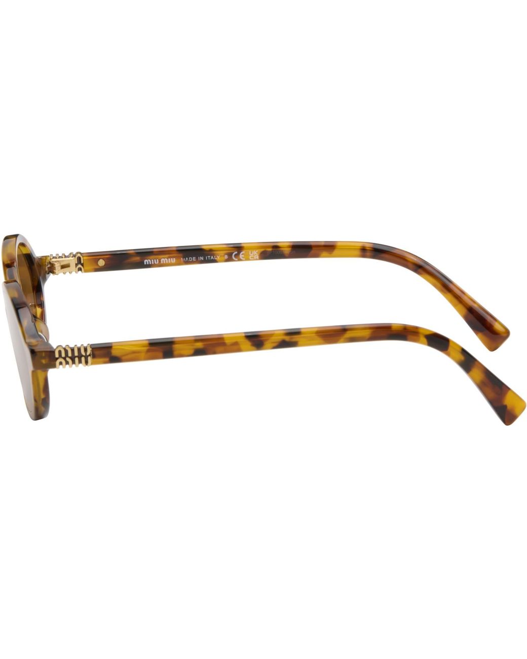 Miu Miu Black Miu Regard Sunglasses