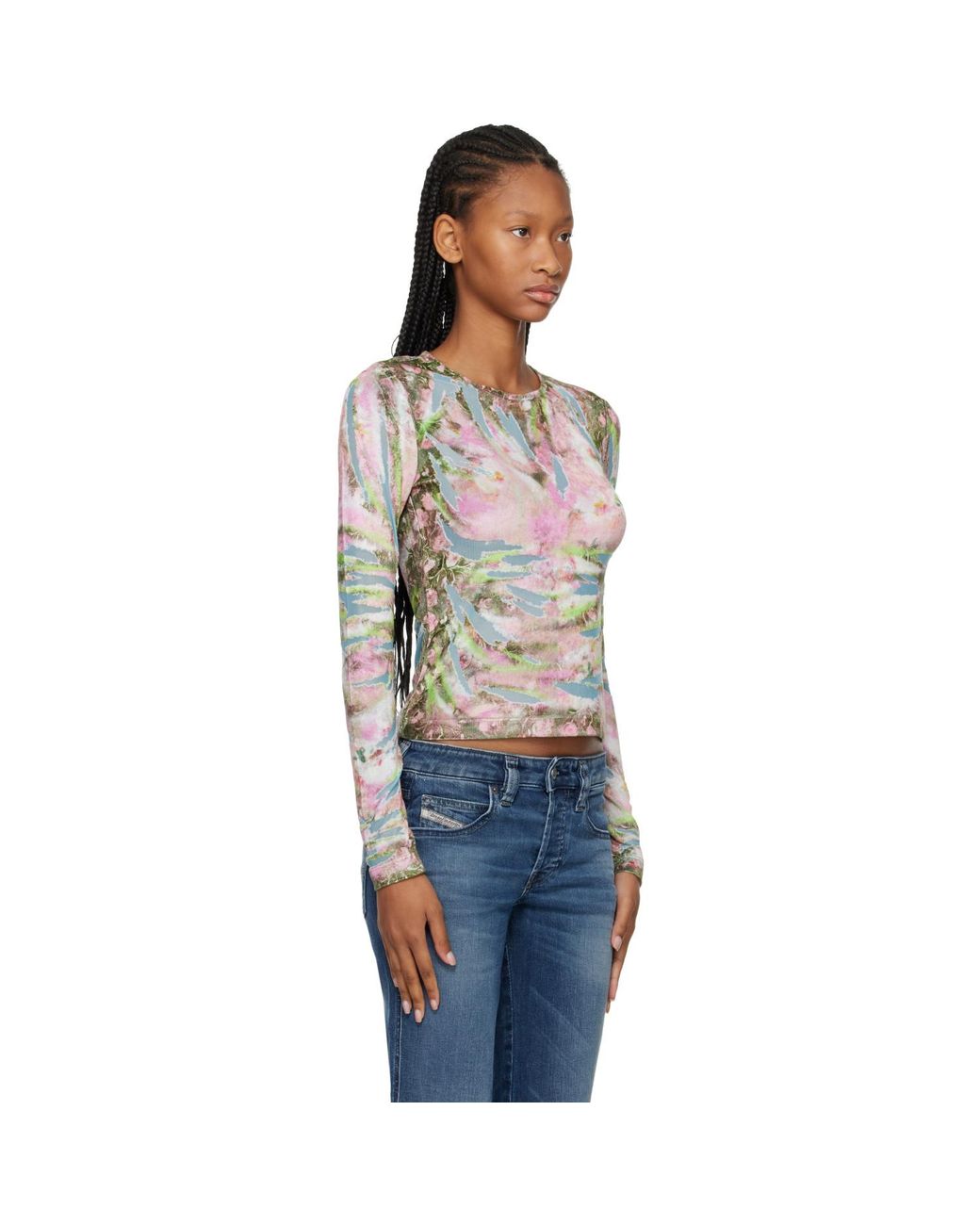 DIESEL Blue T-Alia T-Shirt