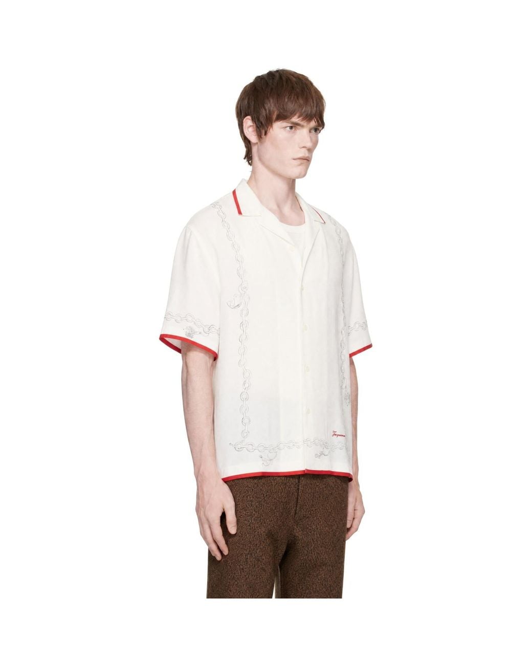 Jacquemus White 'The Cocktail' Shirt for men