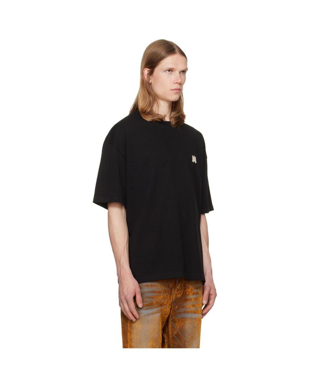 Amiri Black Ma Skater T-Shirt for men