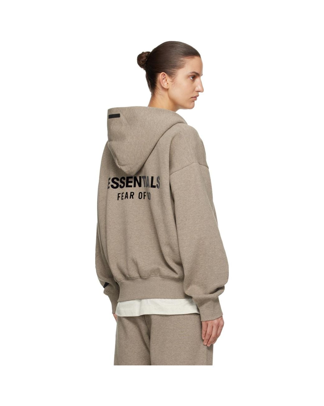 Fear Of God Brown Classic Zip-Up Hoodie
