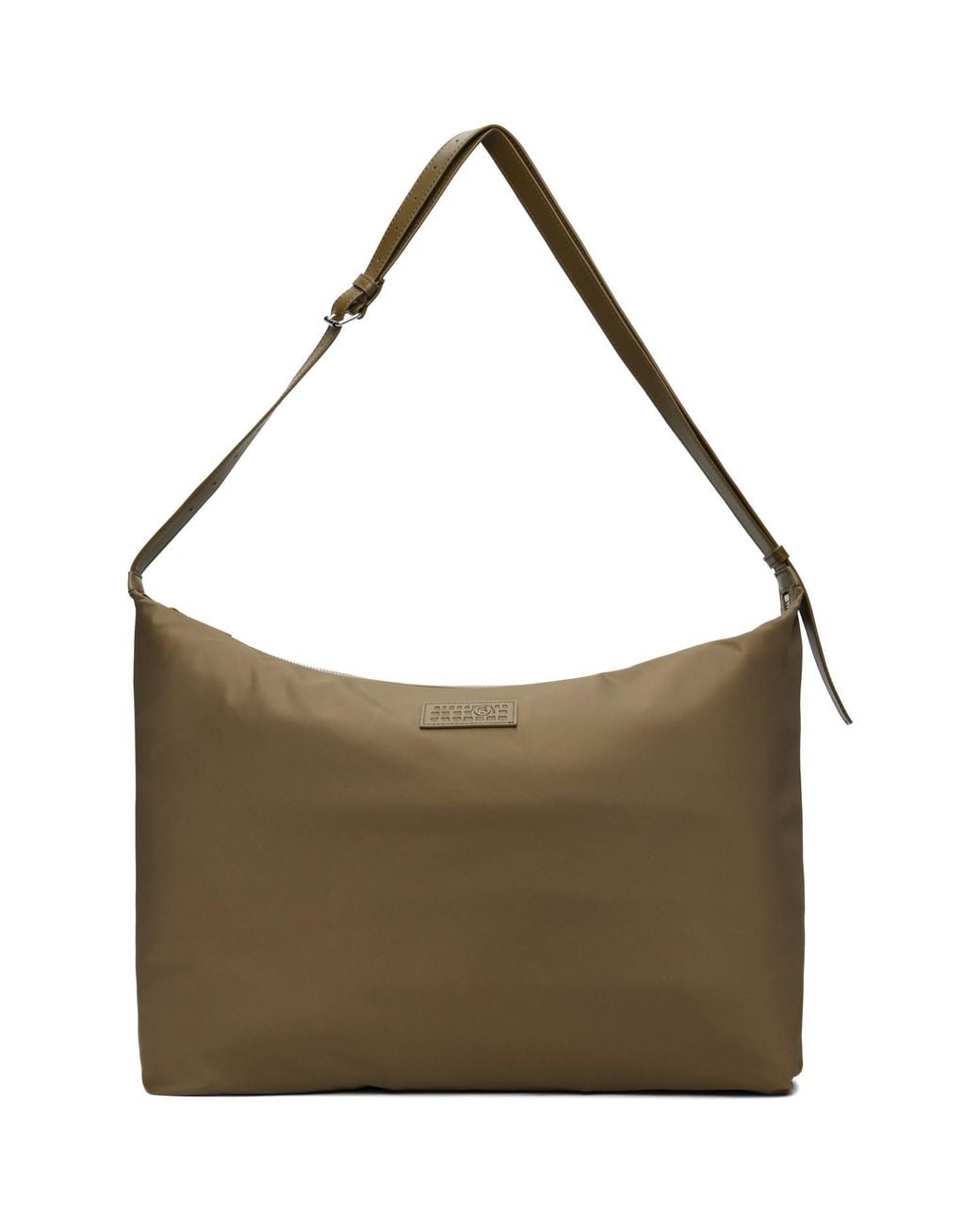 MM6 by Maison Margiela Multicolor Khaki Big Numeric Crossbody Bag for men