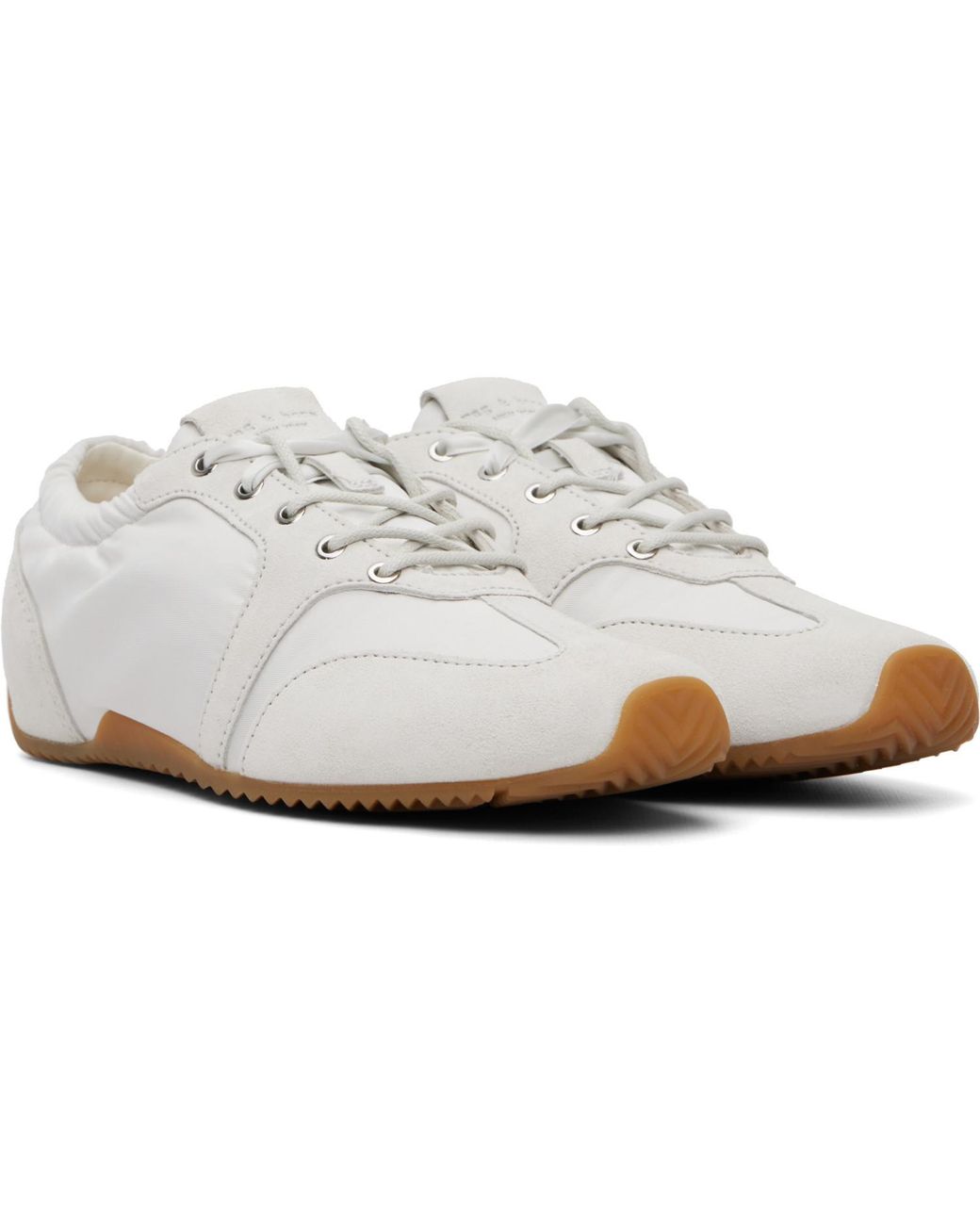 Rag & Bone White Emilee Ballet Runner Sneakers