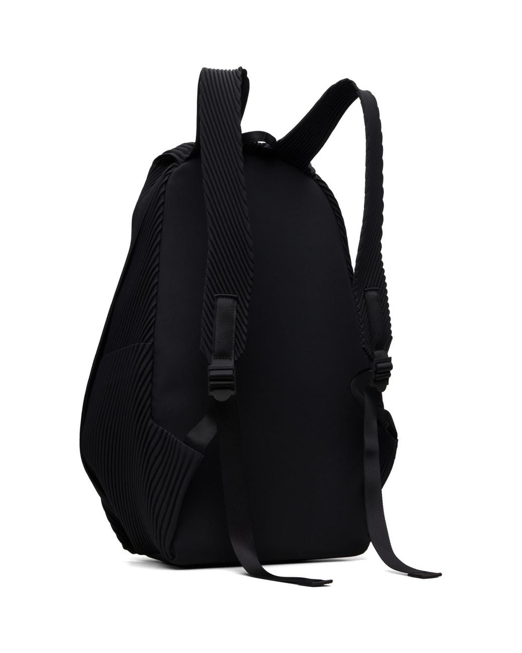 Homme Plissé Issey Miyake Black Pleats Backpack for men