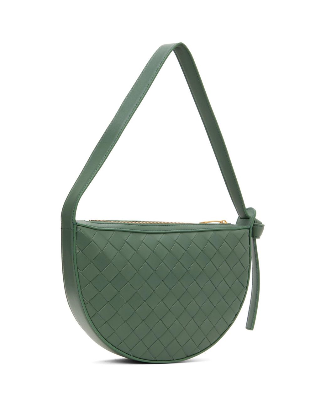 Bottega Veneta Green Mini Sunrise Bag