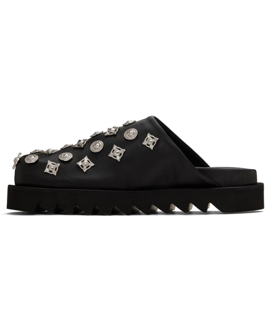 Toga Black Ssense Exclusive Aj1151 Loafers