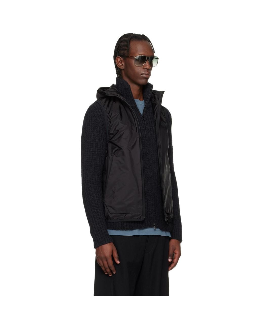Moncler Black Moretan Vest for men
