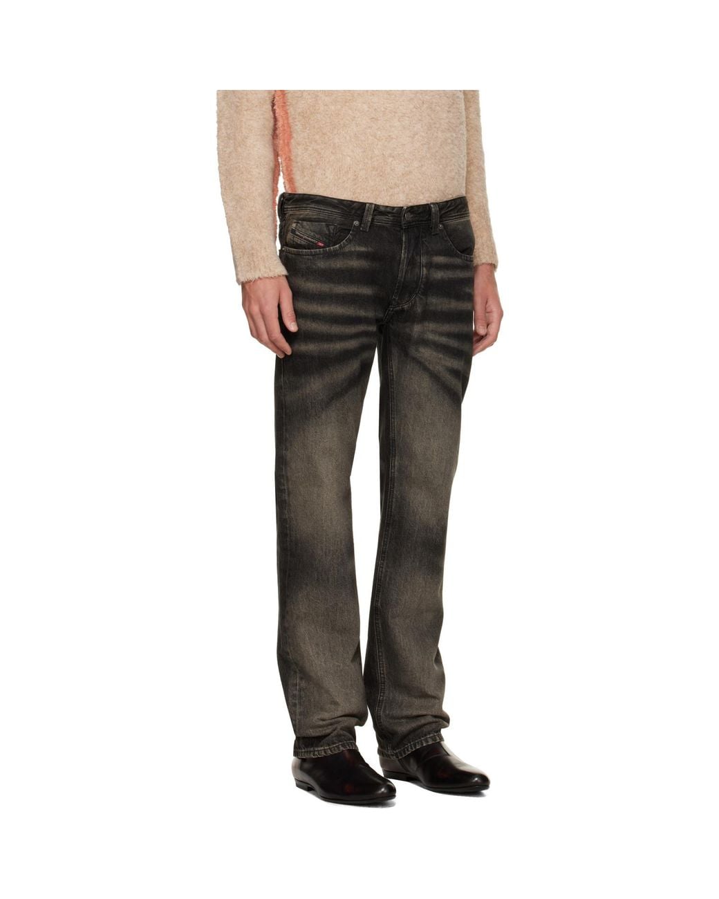 DIESEL Black 1985 Larkee-Fsj Jeans for men