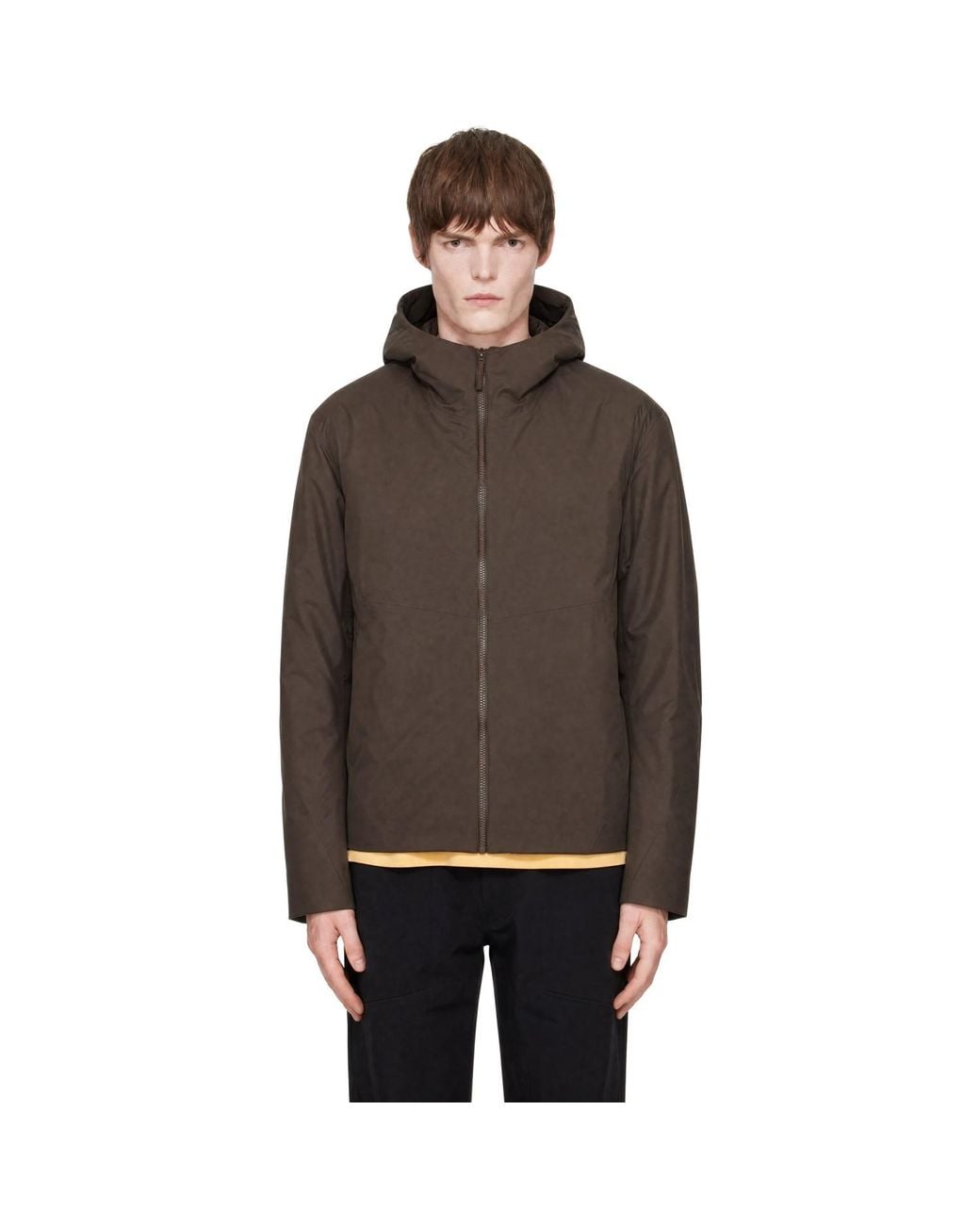 Veilance Brown Diode Insulated Jacket for men