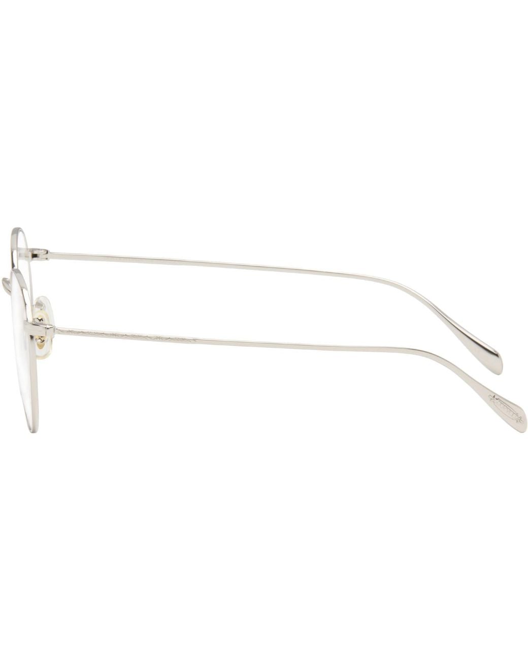 Oliver Peoples Black Coleridge Glasses for men