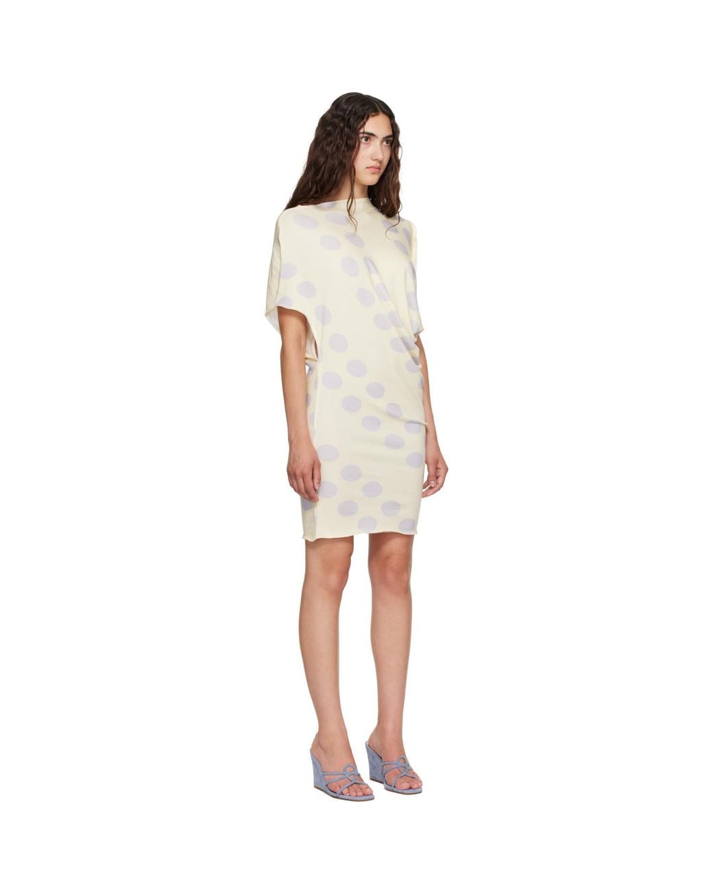 Belle Anna White Ornament Minidress