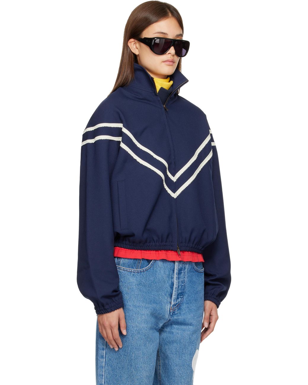 STEFAN COOKE Pinking Corded Jacket in Blue | Lyst
