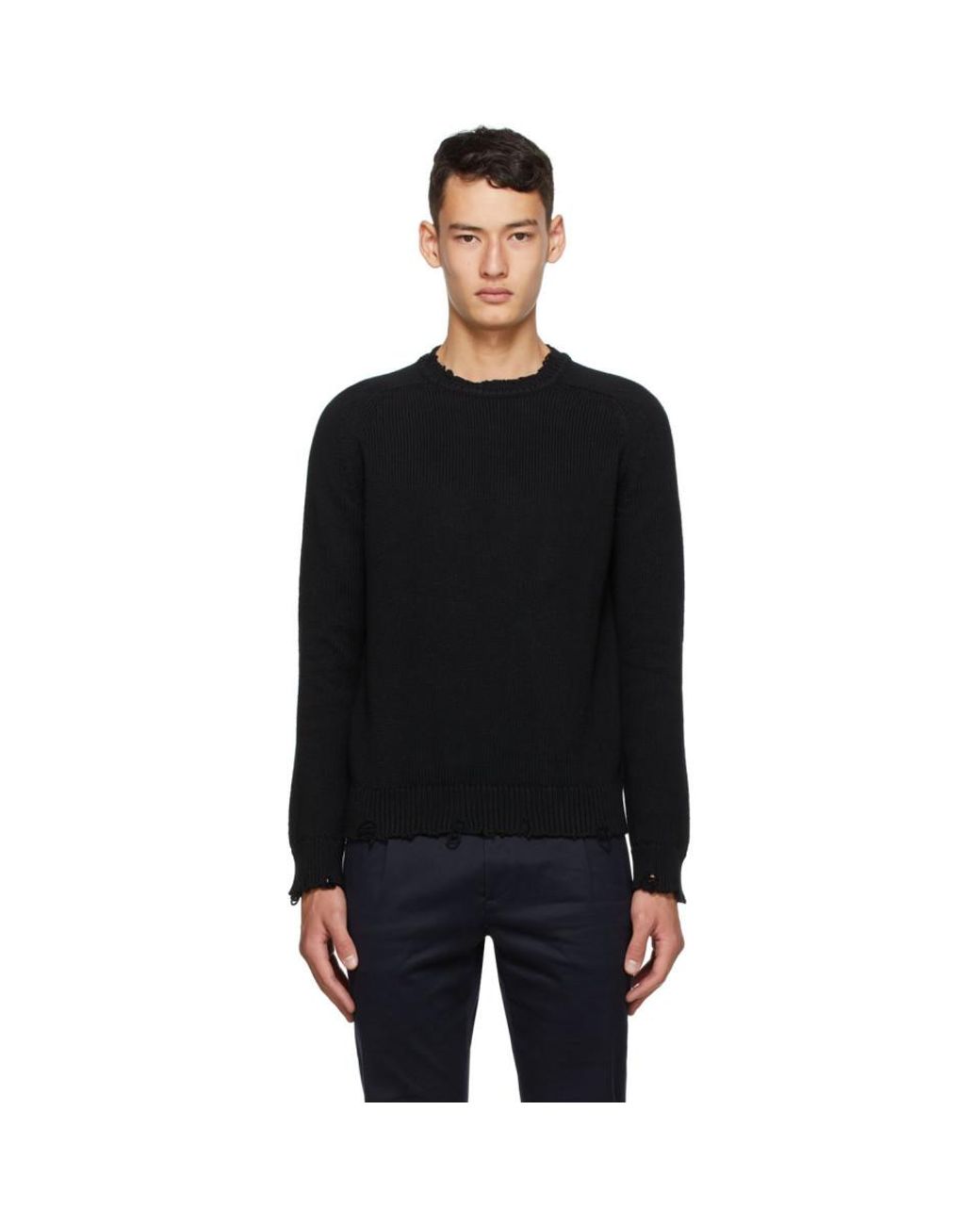yves saint laurent black sweater